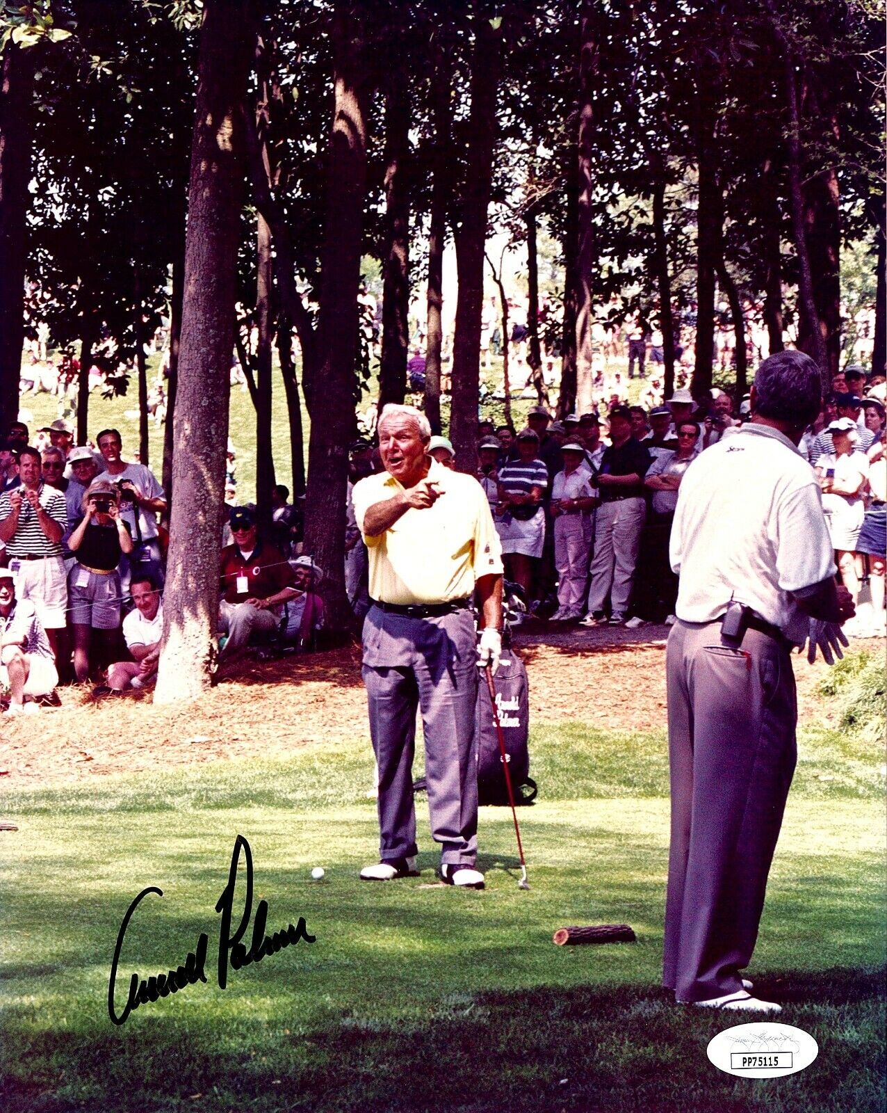 ARNOLD PALMER Autograph SIGNED 8x10 Photo Poster painting PGA TOUR U.S. OPEN JSA CERTIFIED