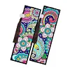 2pcs Creative DIY Diamond Painting Bookmark Special Leather Tassel Kits
