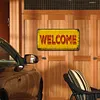Welcome - Car License(6*12Inch)