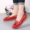 Women's hollow soft leather breathable moccasins sandals 2022