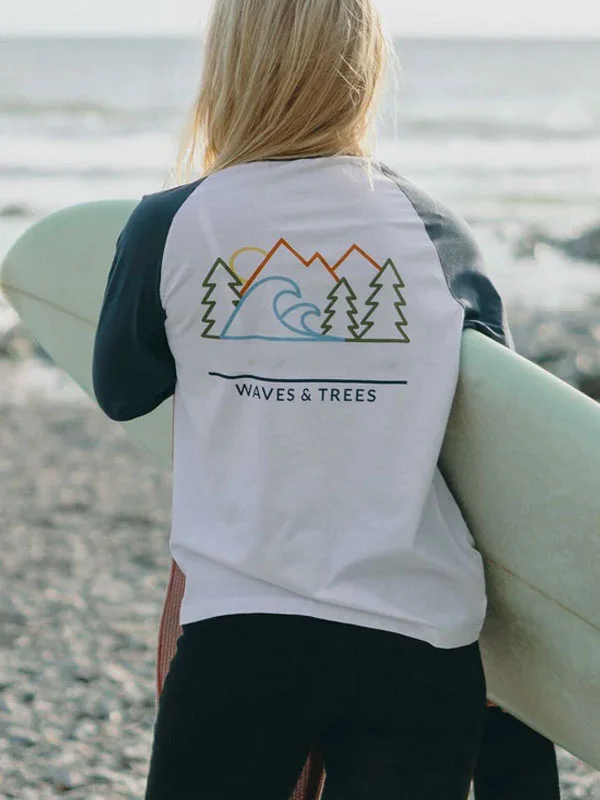 Wave Forest Adventure Outdoor Women's Top