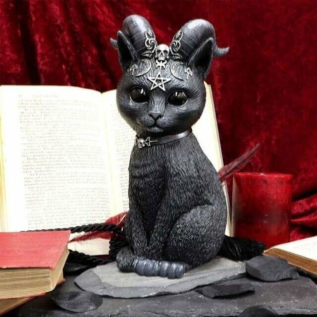 (🎃HALLOWEEN PRE SALE - 49% OFF) Halloween magic black cat sculpture