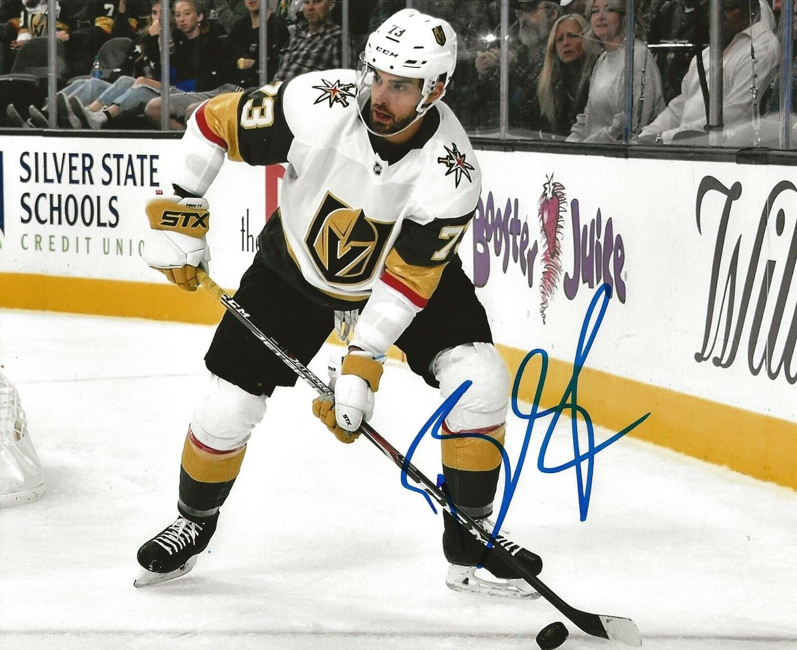 Brandon Pirri signed Las Vegas Golden Knights 8x10 Photo Poster painting autographed