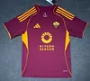 Joyfball 2025/2026 Roma Home Soccer Jersey 1:1 Thai Quality
