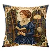 Victorian Girl DIY 11CT 3-Strand Printed Cross Stitch Kit 45x45cm