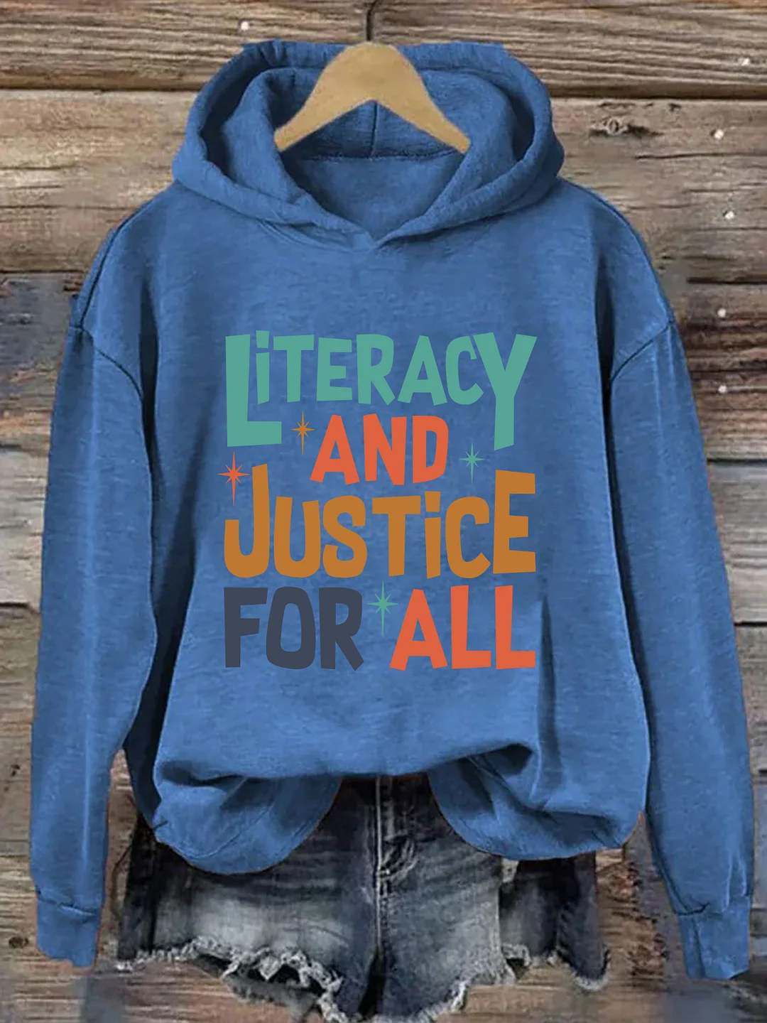 Literacy Justice for All Hoodie