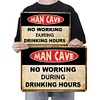 Old Man Cave - Vintage Metal Signs(12*16Inch) - Warning