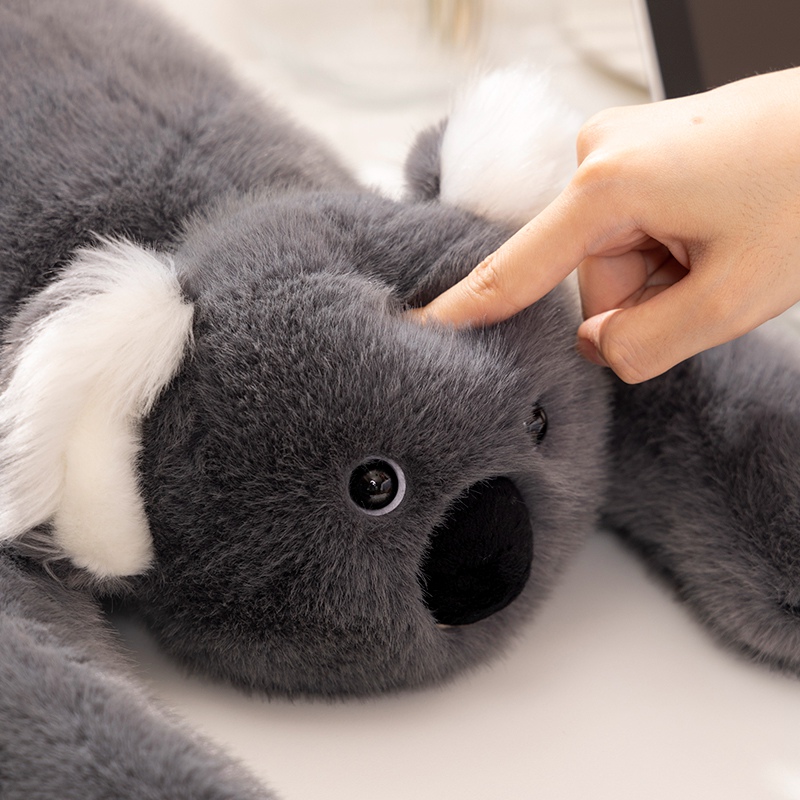 Tegooe 65cm Long-Arm Animal Plush Toy Pillow - Soft Raccoon