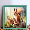 (Multi-Style) Mother'S Day-Animal-11CT Stamped Cross Stitch 45*45cm/17.72*17.72in