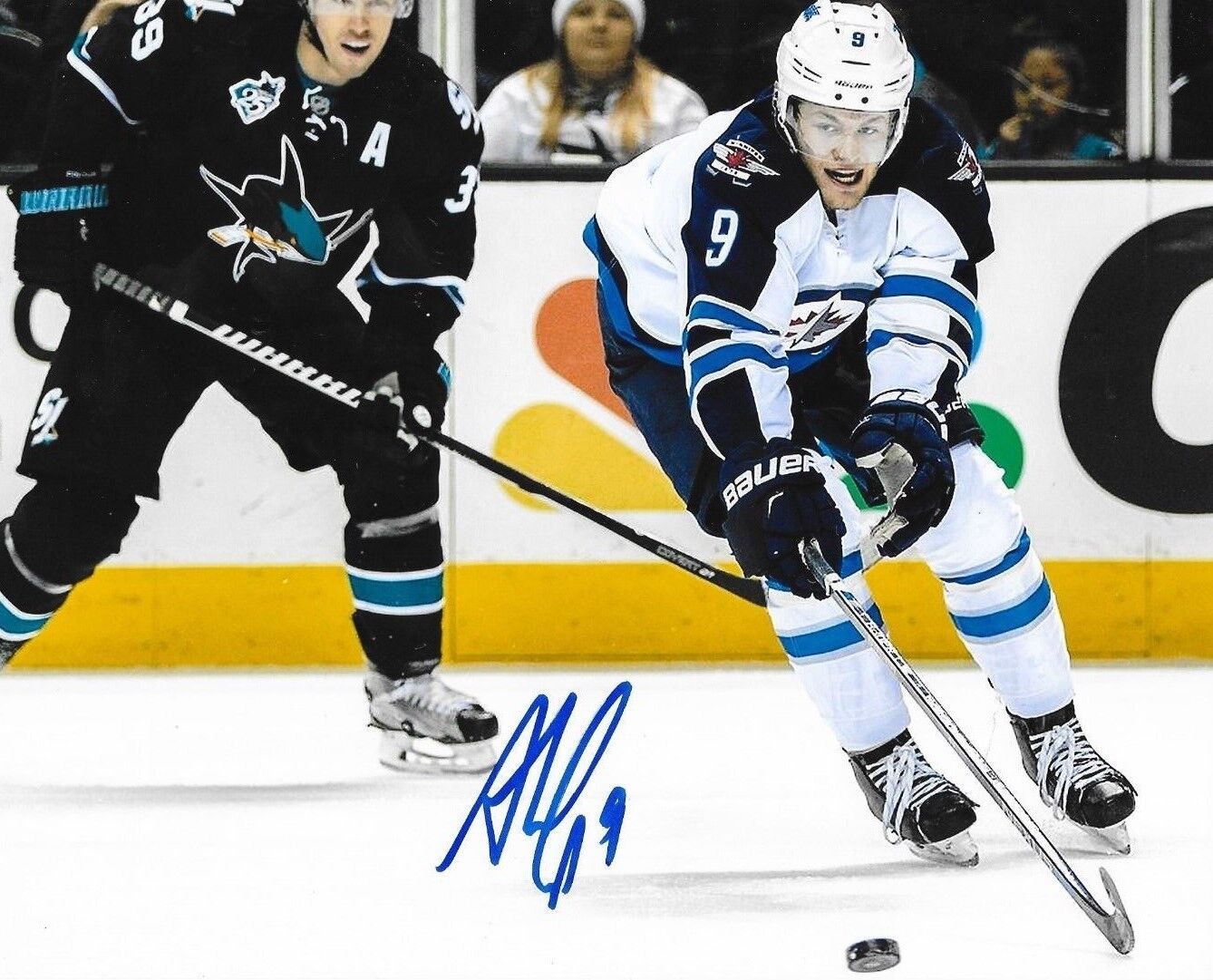 Andrew Copp signed Winnipeg Jets 8x10 Photo Poster painting autographed