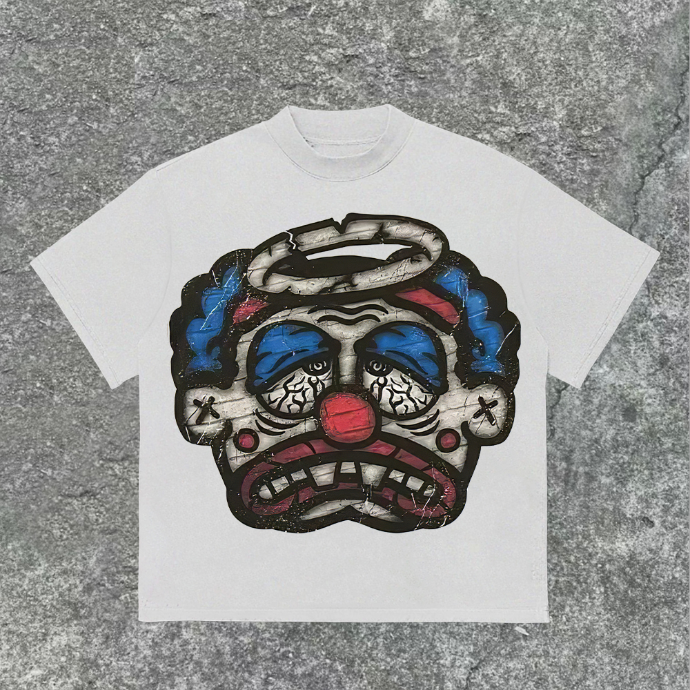 Unisex Men's Vintage No Halo Print Graphic Cotton T-Shirt - SOPULA