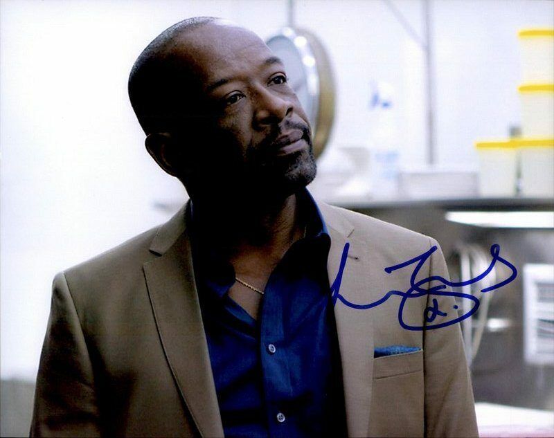 Lennie James authentic signed celebrity 8x10 Photo Poster painting W/Cert Autographed C4