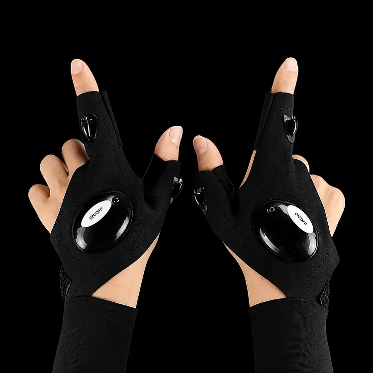 LED Flashlight Gloves