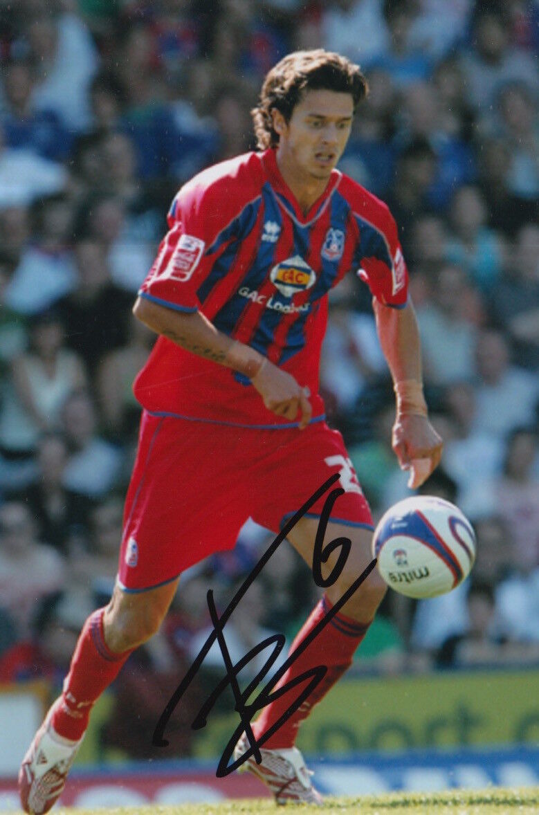 CRYSTAL PALACE HAND SIGNED JOSE FONTE 6X4 Photo Poster painting.