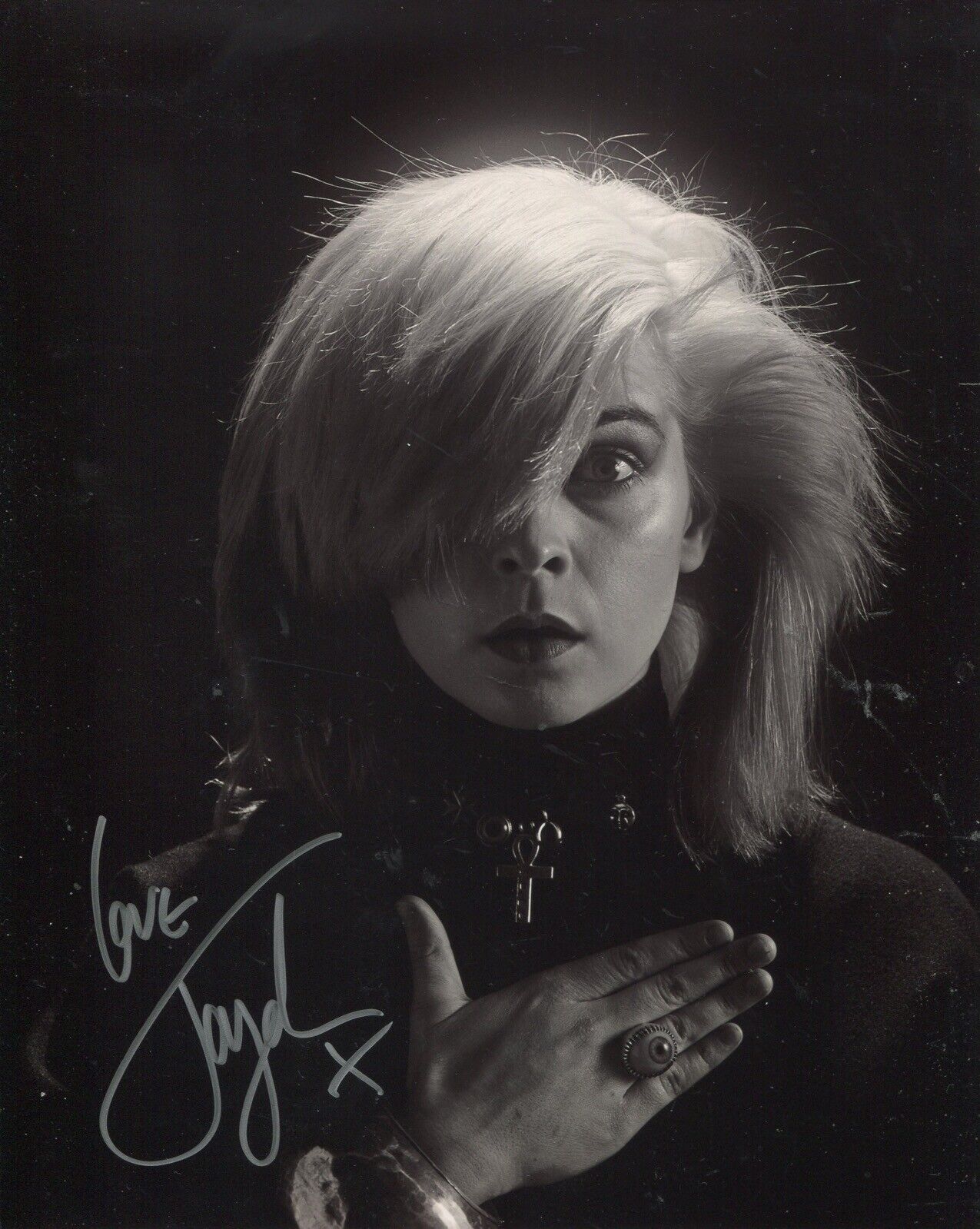 Punk Rock & Pop star TOYAH signed Photo Poster painting - UACC DEALER