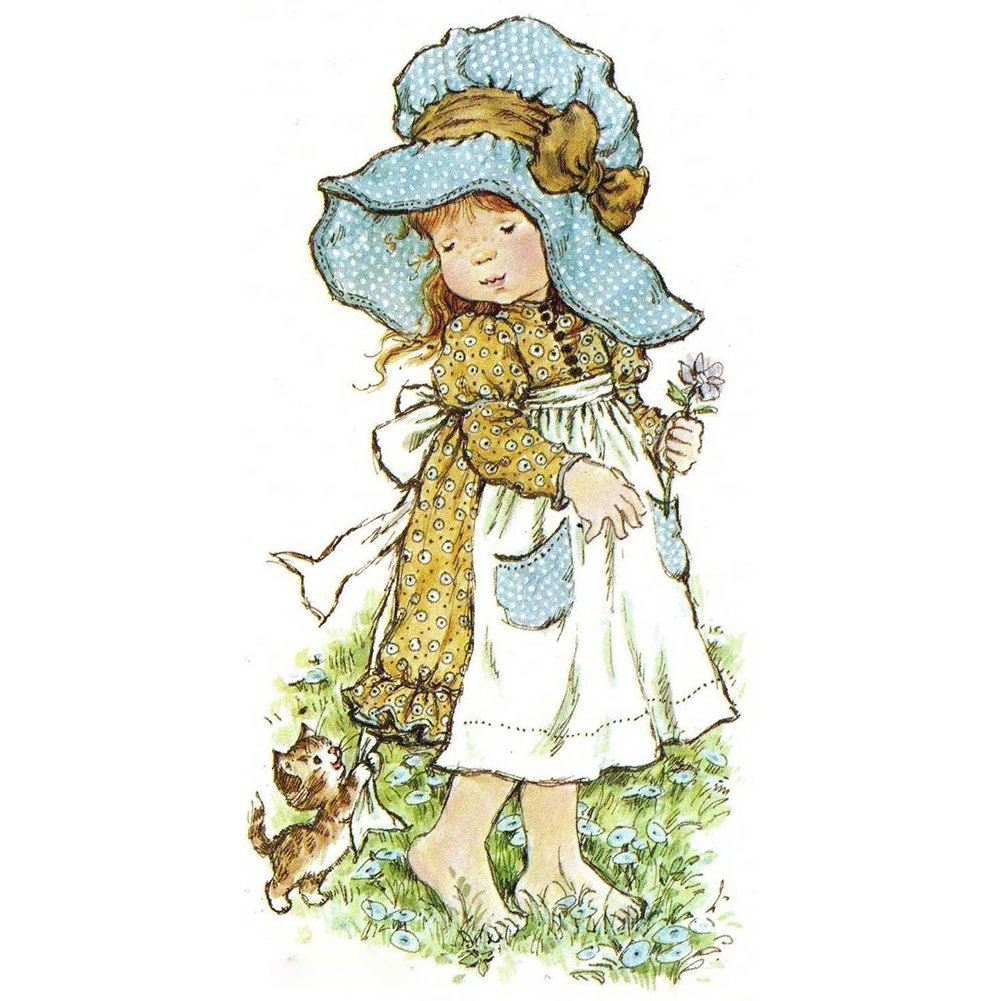 

Cute Girl - 11CT Stamped Cross Stitch - 20*50CM, 501 Original