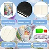 50 Pages A5 Special Shaped Candle Mosaic Diamond Sketching Book Kit