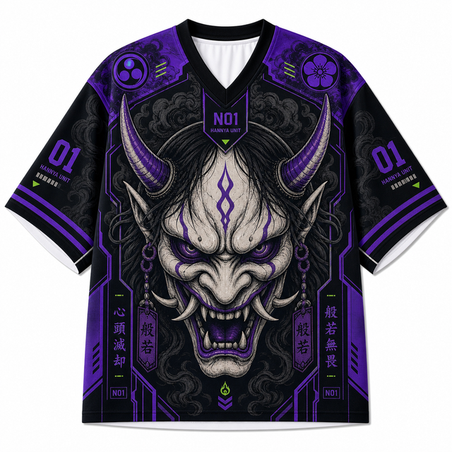 Purple Oni Mesh Jersey