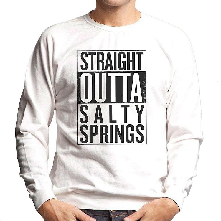 Fortnite Straight Outta Salty Springs Men's Sweatshirt