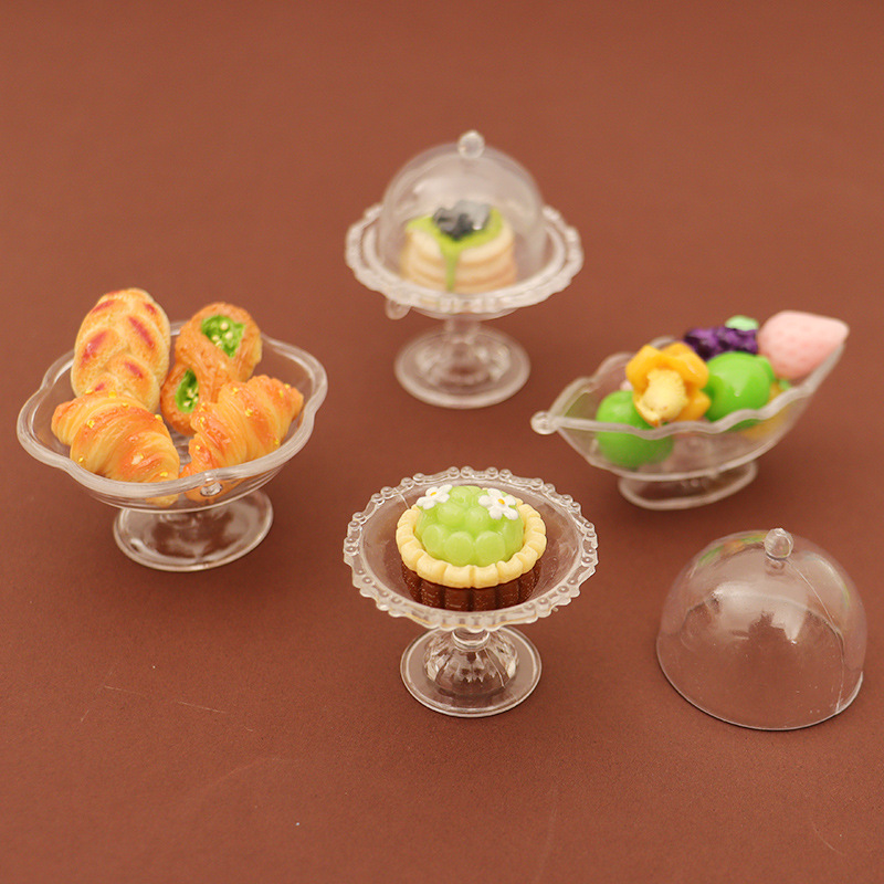 Mini Dessert Stand with Clear Dome