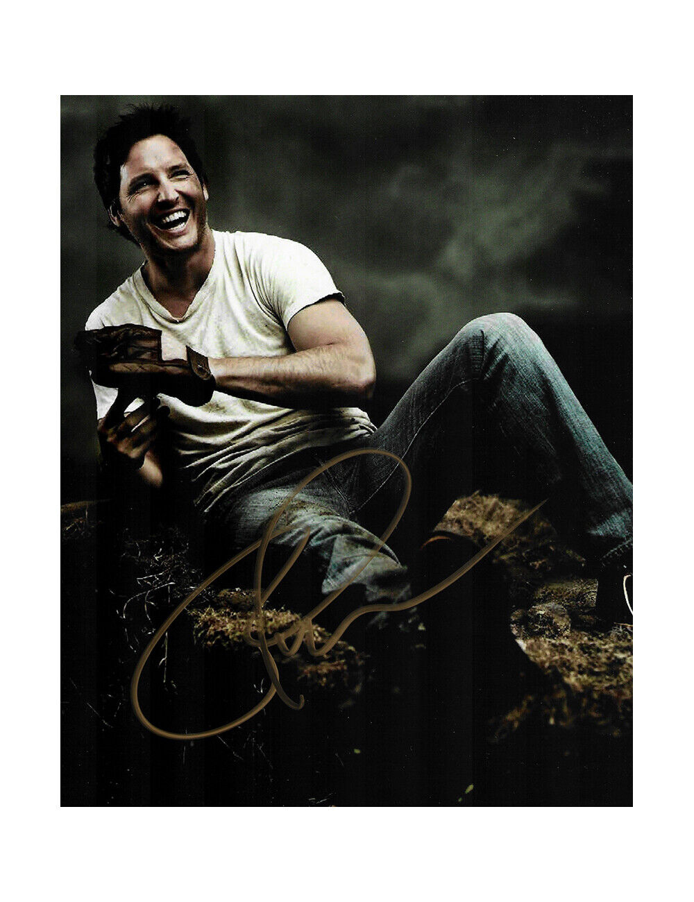 8x10 Print Signed by Peter Facinelli 100% Authentic With COA