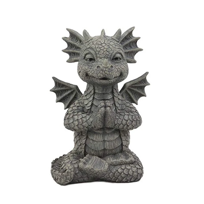 Cute Decorative Resin Dragon Ornament