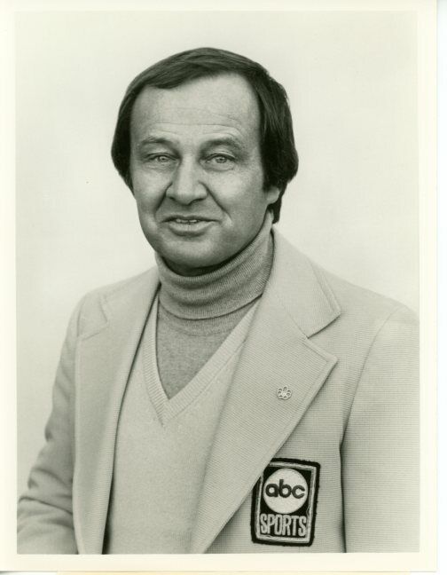 Jim McKay Sportscaster Original Press TV 7x9 Photo Poster painting