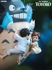 Chikara Studio - My Neighbor Totoro Studio Ghibli Desk Series Totoro Statue(GK)-