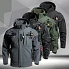 💥 2025 Hot Sale! Tactical Soft Shell Jacket Waterproof Outdoor Plus Velvet Autumn and Winter Workwear Cycling Labor Protection Warm Jacket