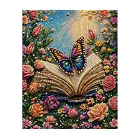 Butterfly Open Book - Pearls Painting