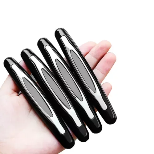 Dronehint 4Pcs Car Parts Door Edge Guards Sticker Anti-Scratch Strip Protector Cover Black (For: GMC) Parts