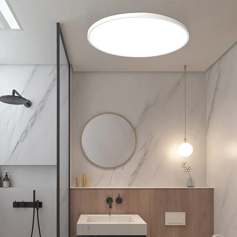 Quinn Round Bathroom Led Ceiling Light
