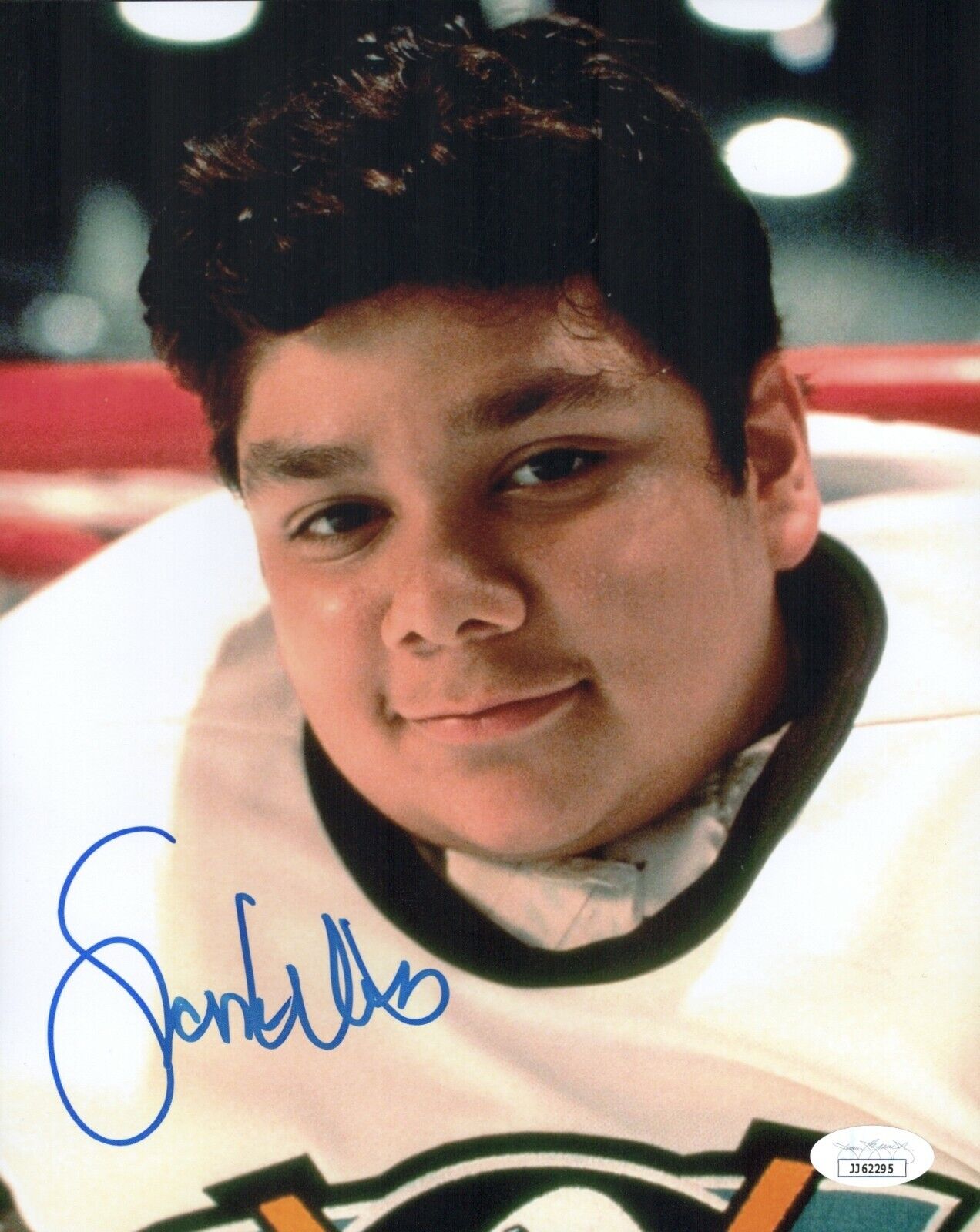 SHAUN WEISS Signed 8x10 Photo Poster painting Greg Goldberg The Mighty Ducks #33 COA JSA Cert