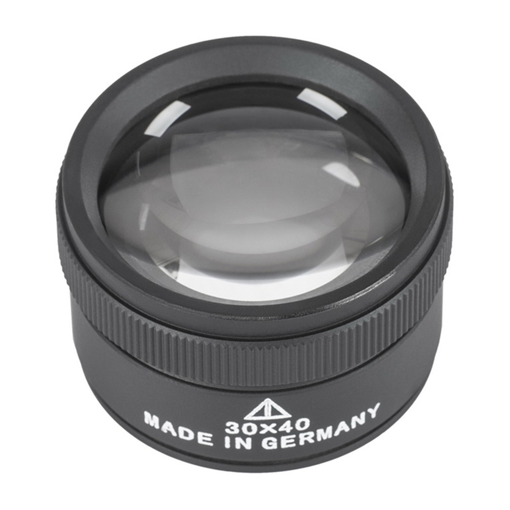 

30x40 HD Magnifying Glass Optical Lens Jewelry Appraisal Magnifier (Black), 501 Original