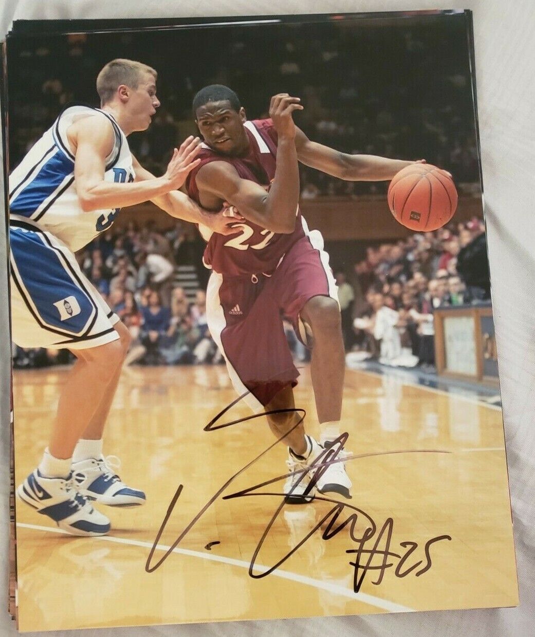 DIONTE CHRISTMAS TEMPLE OWLS SIGNED AUTOGRAPHED 8X10 Photo Poster painting W/COA