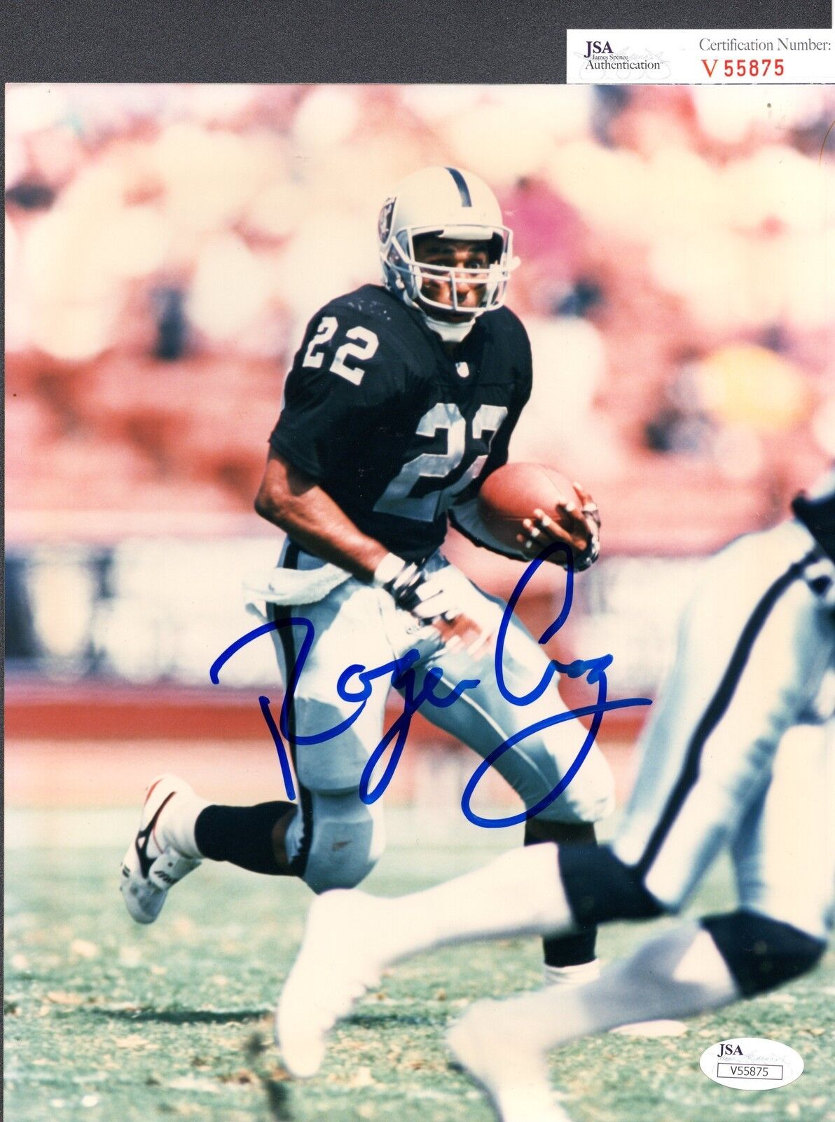 JSA Roger Craig Autographed Signed AUTO 8x10 Photo Poster painting Oakland Raiders TRB 209