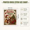 Puppy Joy DIY 11CT 3 Strand Stamped Cross Stitch Kit for Adults 40x50cm tapestrymarket