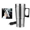 Camping Travel Kettle 12V/24V Car Electric Heating Cup 300ML Insulated Drink Mug