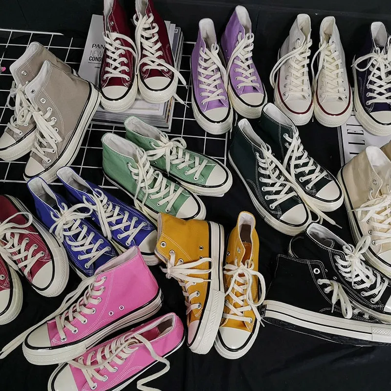 Plus Size 35-44 Spring Summer White Shoes Canvas Women's Flats Female Board Shoes Casual Shoes Fashion 2021 Woman Zapatos Mujer