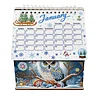 DIY Diamond Painting Special Shape Desktop Cabin Calendar Organizer Box Kit(Owl)