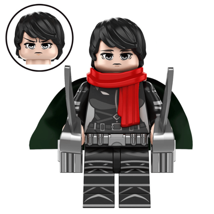 Mikasa Ackerman From Attack on Titan Custom Anime Minifigure LBS monstertoys