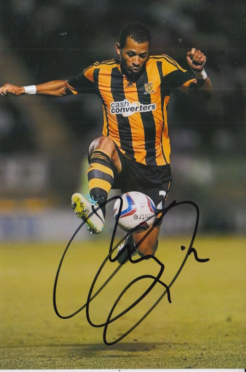 HULL CITY HAND SIGNED LIAM ROSENIOR 6X4 Photo Poster painting.