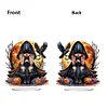 Acrylic Special Shaped Halloween Table Top Diamond Painting Ornament Kit