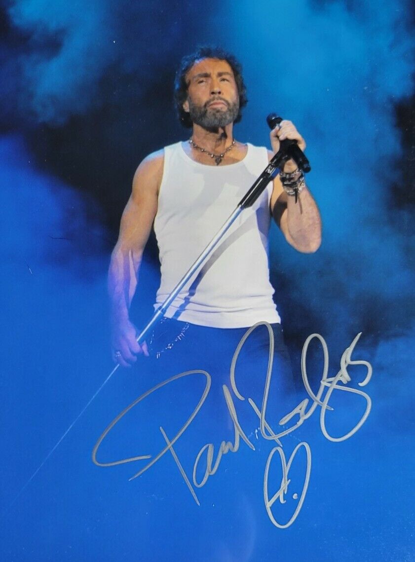 Paul Rogers Authentic Autographed 8x10 Photo Poster painting w/ COA