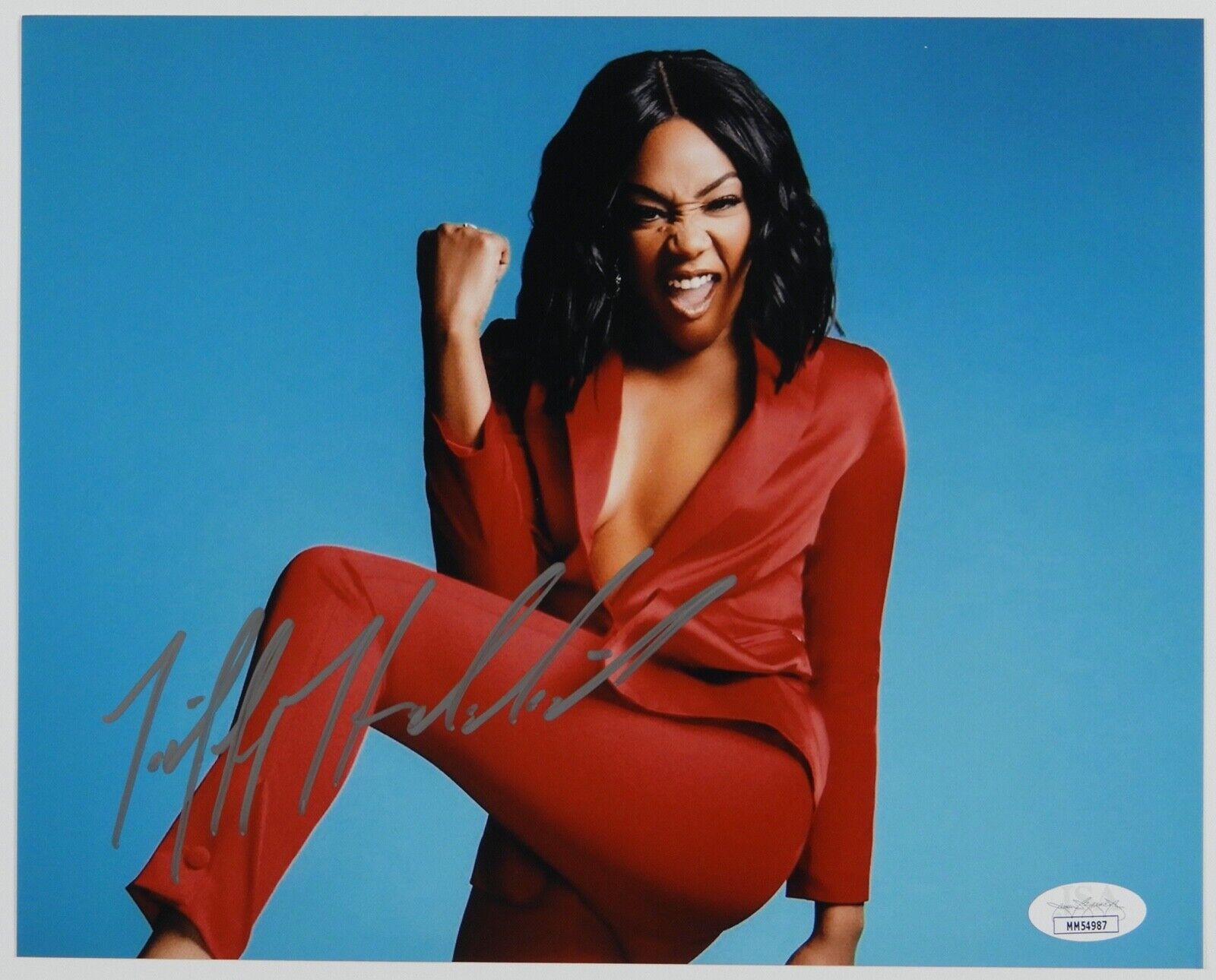 Tiffany Haddish Autograph JSA 8 x 10 Signed Photo Poster painting