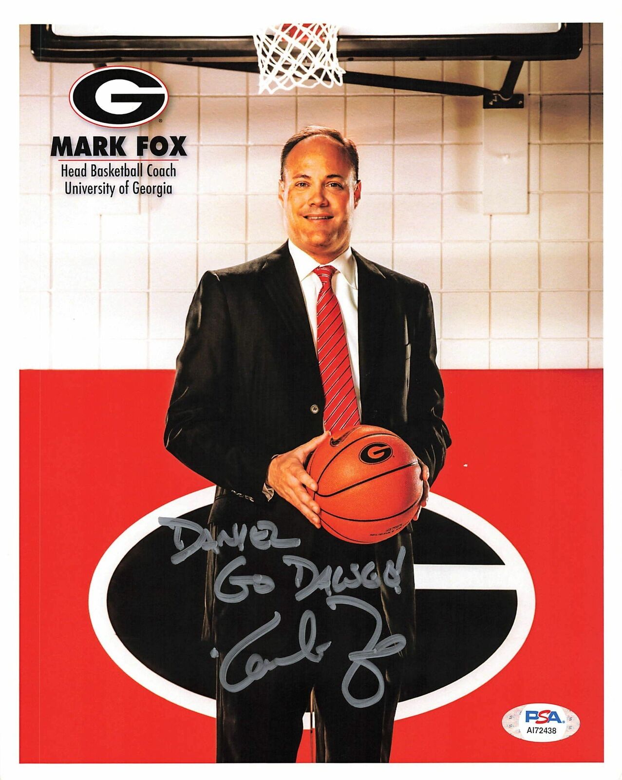 MARK FOX signed 8x10 Photo Poster painting PSA/DNA California Golden Bears Autographed