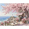 Scenery Full 11CT DIY Stamped Cross Stitch Kits 50x40cm Embroidery Needlepoint Starter Kits for Beginners Adults Home Decor