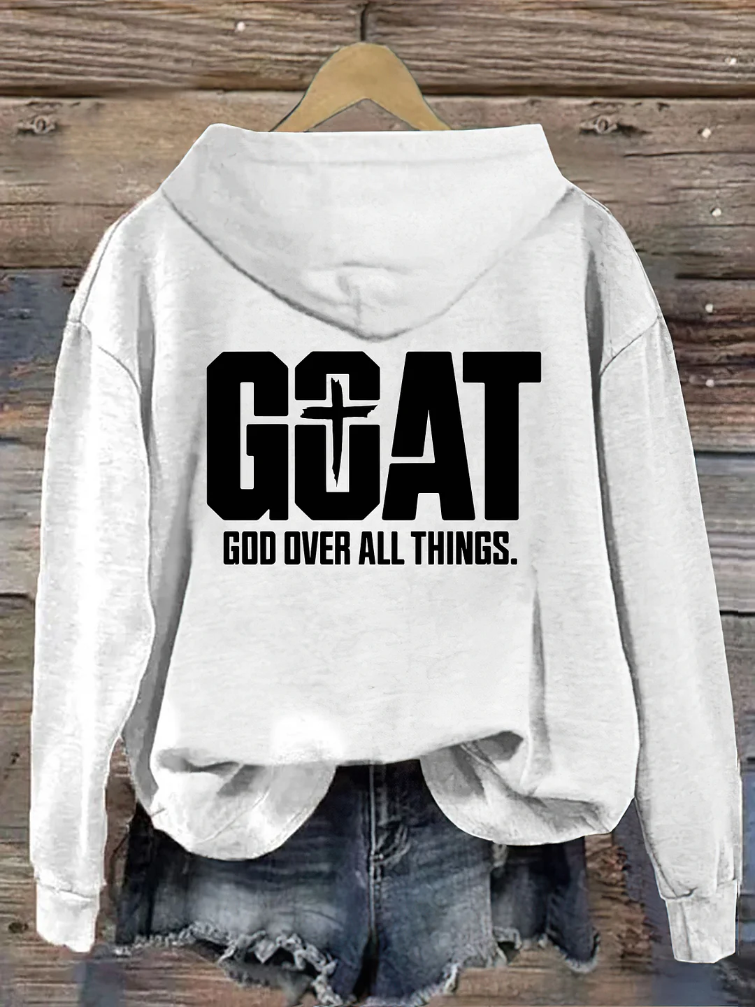 Goat God Over All Things Hoodie