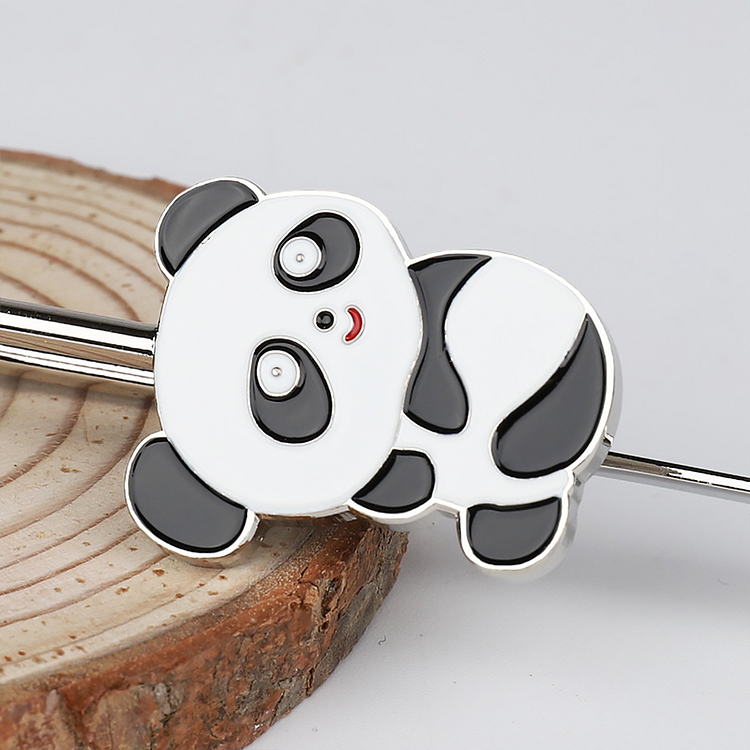Adorable Bookmarks - Panda Baby Bookmarks with Paperclips