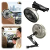 Rechargeable Car Cooling Fan 3 Speeds and 300 Degree Adjustable Vehicle Rear Headrest Fan for Sedan SUV RV Pickup Truck Van
